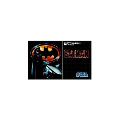 MANUAL MEGA DRIVE BATMAN PAL EUR
