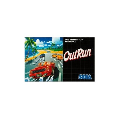 MANUAL MEGA DRIVE OUTRUN PAL EUR