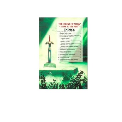 MANUAL SNES ZELDA A LINK TO THE PAST PAL ESP
