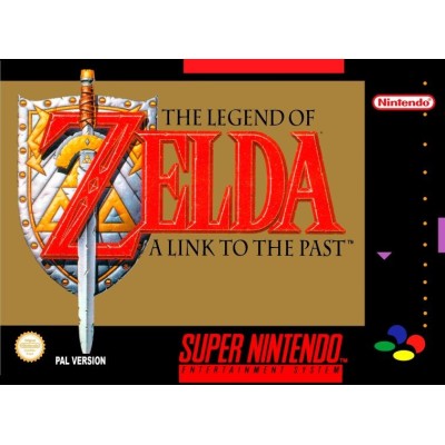 CAJA THE LEGEND OF ZELDA A LINK TO THE PAST SNES PAL