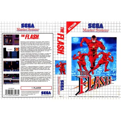 CARÁTULA THE FLASH MASTER SYSTEM PAL