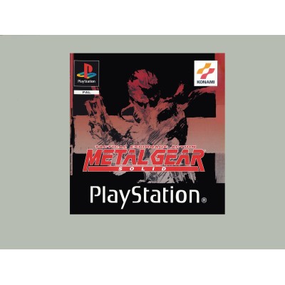 MANUAL PS1 METAL GEAR SOLID PAL ESPAÑOL