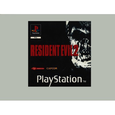 MANUAL PS1 RESIDENT EVIL 2 PAL ESPAÑOL