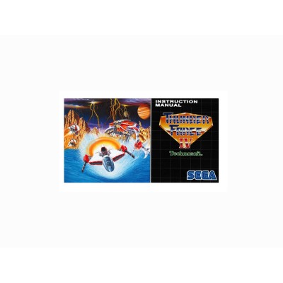 MANUAL THUNDER FORCE IV MEGA DRIVE