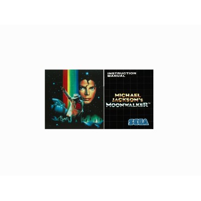 MANUAL MOONWALKER MEGA DRIVE