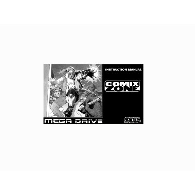 MANUAL COMIX ZONE MEGA DRIVE