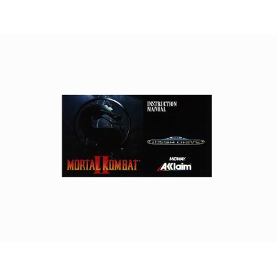 MANUAL MEGA DRIVE MORTAL KOMBAT 2