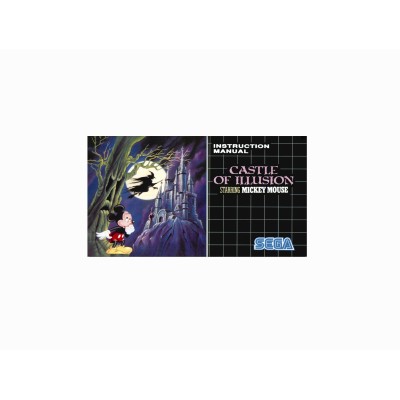 MANUAL MEGA DRIVE CASTLE OF ILLUSION