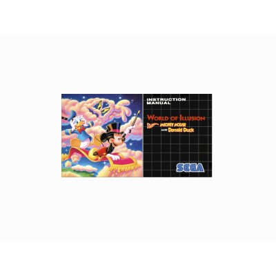 MANUAL MEGA DRIVE WORLD OF ILLUSION