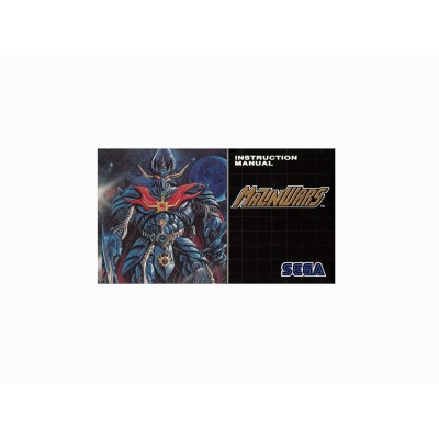 MANUAL MEGA DRIVE MAZINWARS