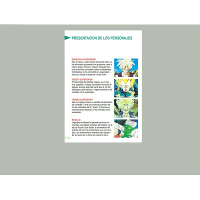 MANUAL DRAGON BALL LA LEYENDA DE SAIEN SUPER NINTENDO (SNES)