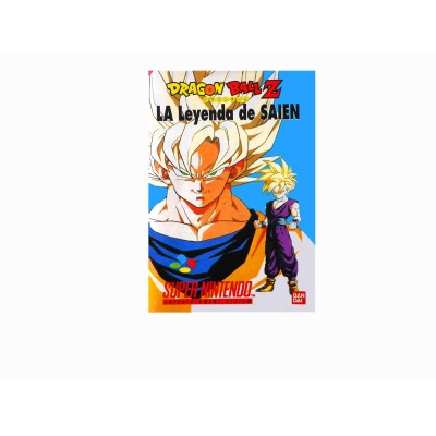 MANUAL DRAGON BALL LA LEYENDA DE SAIEN SUPER NINTENDO (SNES)