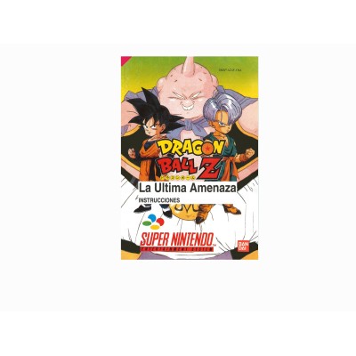 manual snes dragon ball ultime menace