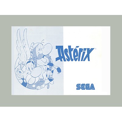 MANUAL MASTER SYSTEM ASTERIX