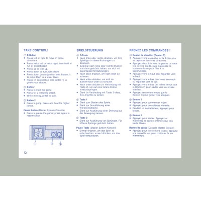MANUAL MASTER SYSTEM THE FLASH