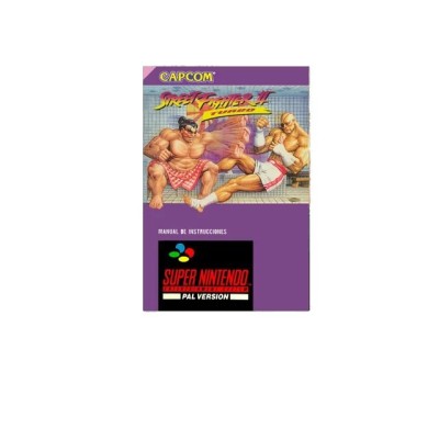 MANUAL SNES STREET FIGHTER 2 TURBO PAL ESP
