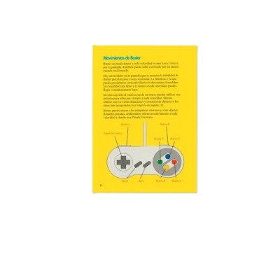 MANUAL SNES TINY TOON BUSTER PAL ESPAÑOL