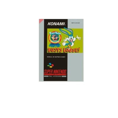 MANUAL SNES TINY TOON BUSTER PAL ESPAÑOL
