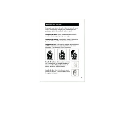 MANUAL SNES SUPER GHOULS'N GHOSTS PAL ESP